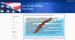 Desktop Screenshot of farnorthdallasteaparty.org